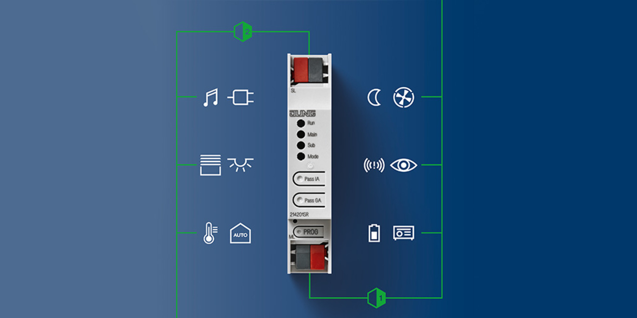 KNX Bereichs- und Linienkoppler bei Engel-Elektroservice Fachbetrieb für Elektrotechnik in Nidderau